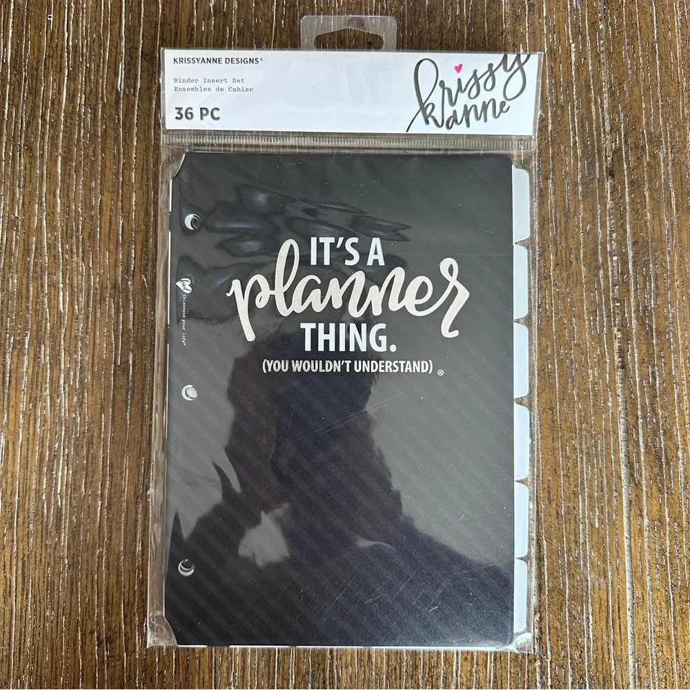 Krissyanne Designs Binder Planner inserts - bundle 5 pack